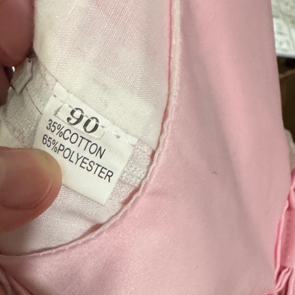 Pink Floral Kids Dress size 2T- 3T - Picture 3 of 4